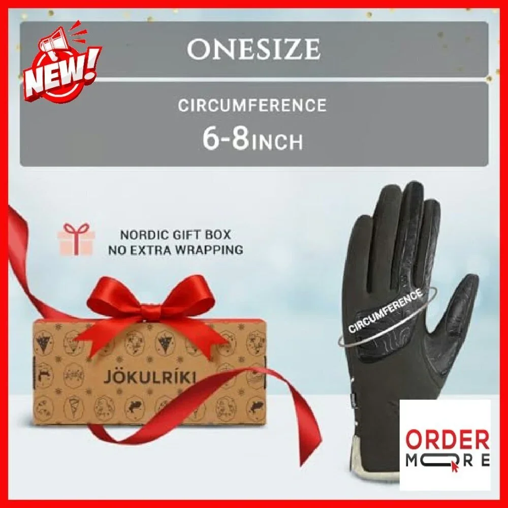Women's Winter Fleece Gloves Touchscreen Cold Weather Stretch One Size
